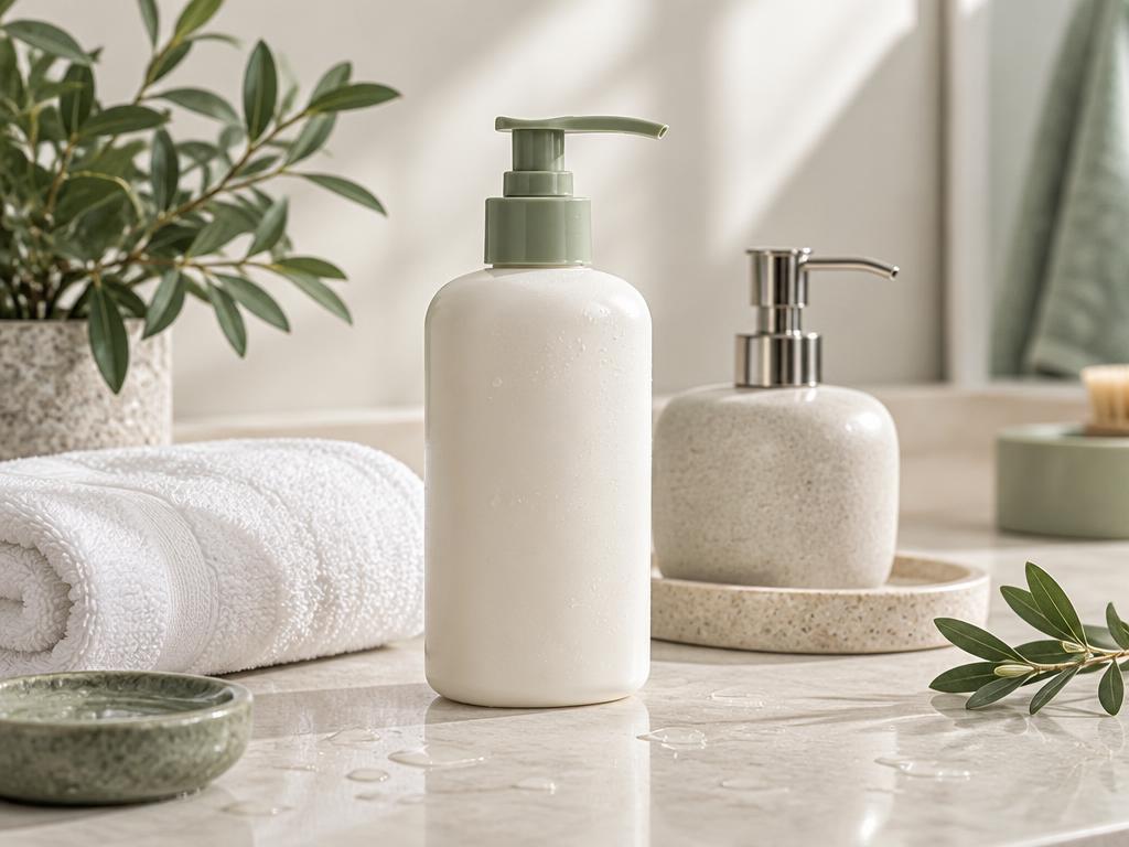 Detergenti delicati e asciugamani per l'igiene quotidiana